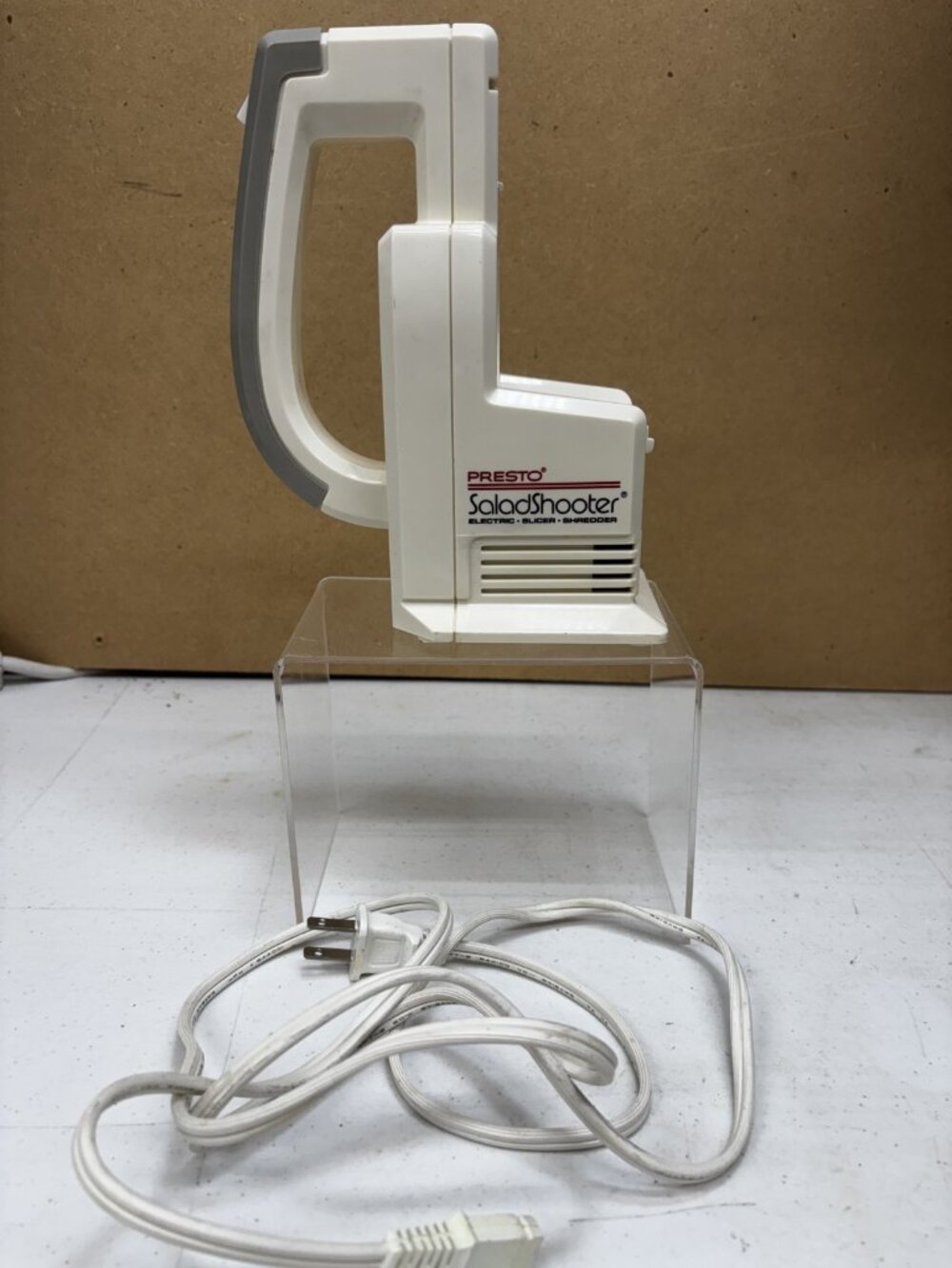 EXCELLENT Presto 0291001 Salad Shooter Power Base and power cord only